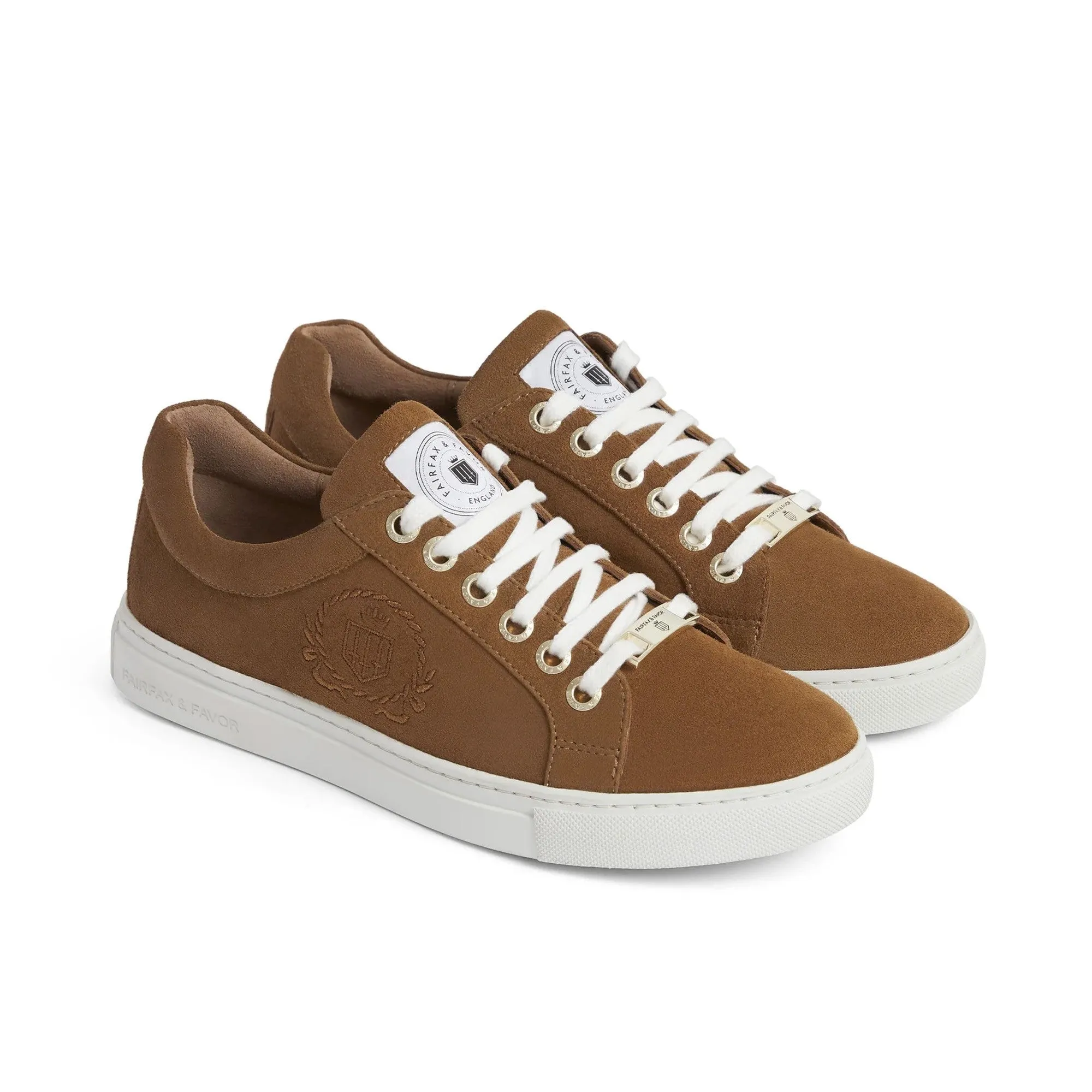 Fairfax & Favor Richmond Trainer - Tan Suede