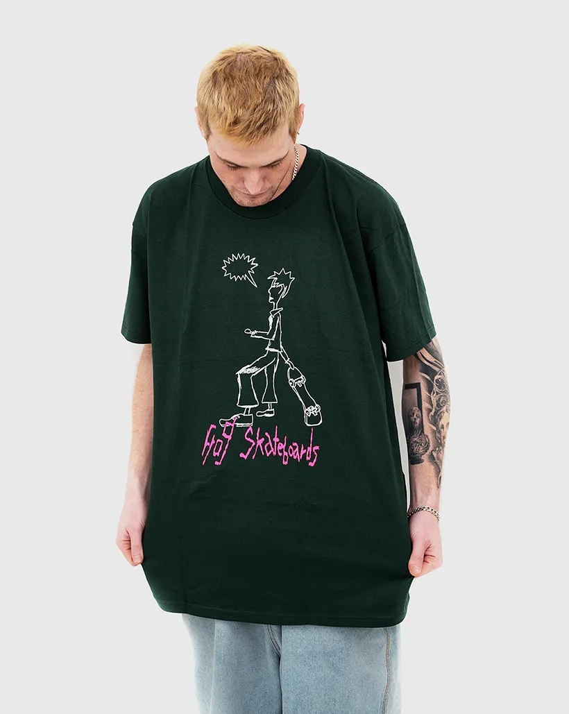 Frog Skater Shirt - Green