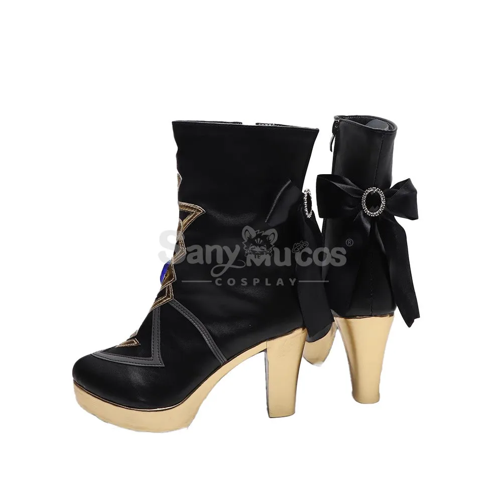 Game Genshin Impact Cosplay Navia Cosplay Shoes