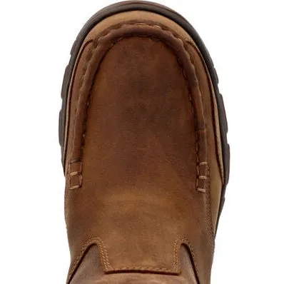 Georgia Men's Athens Superlyte WP Pull On AT Work Boot -Brown- GB00550