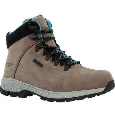 Georgia Women's Eagle Trail 5" WP Slip Resistant Hiker Boot -Grey- GB00630