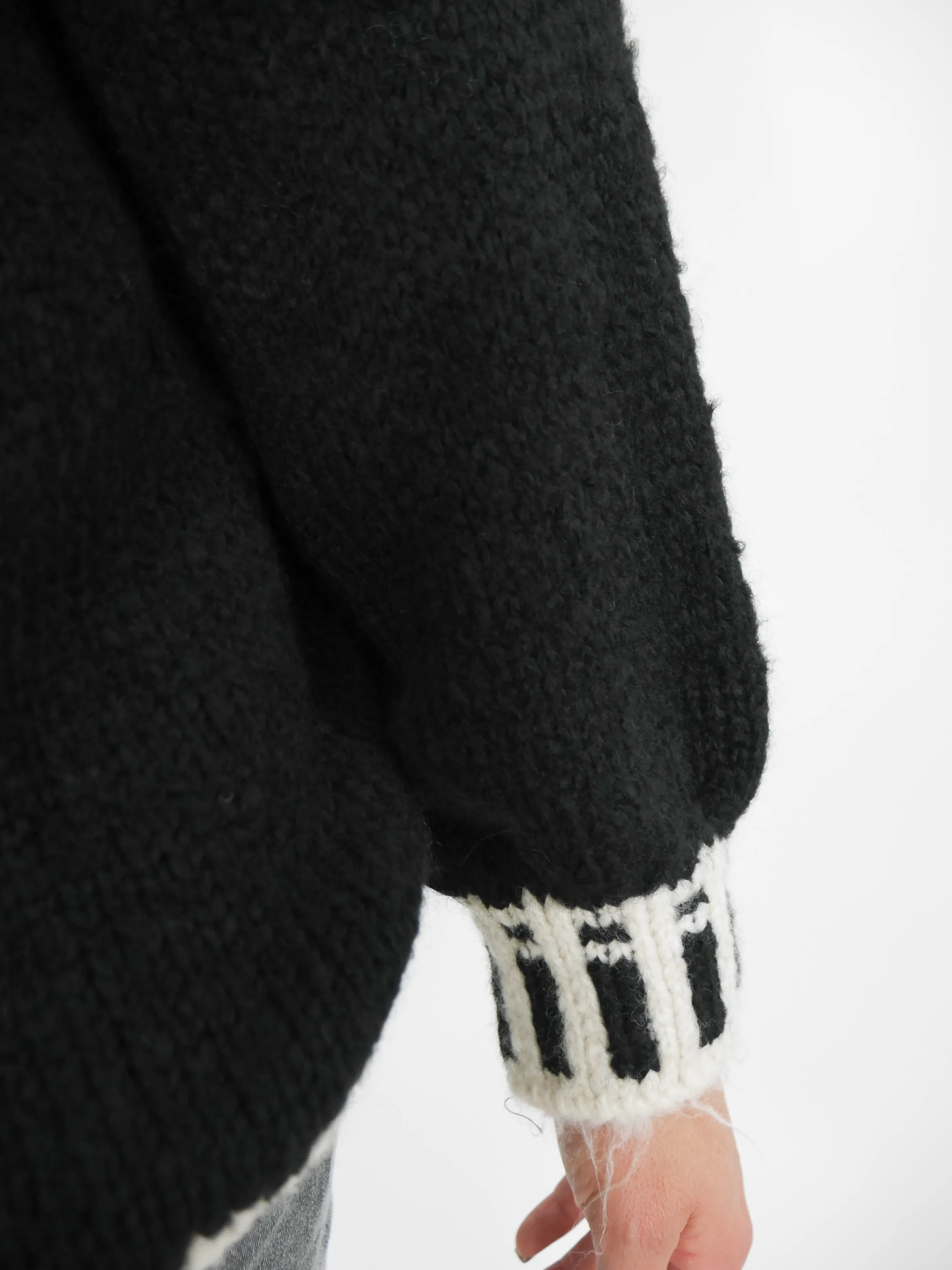 Georgie Knit Black