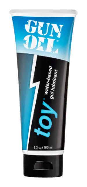 Gun Oil TOY Tube Lube -  Lightweight Water based Gel that Lasts!