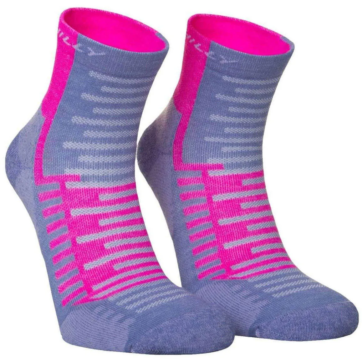 Hilly Active Anklet Running Socks - Purple