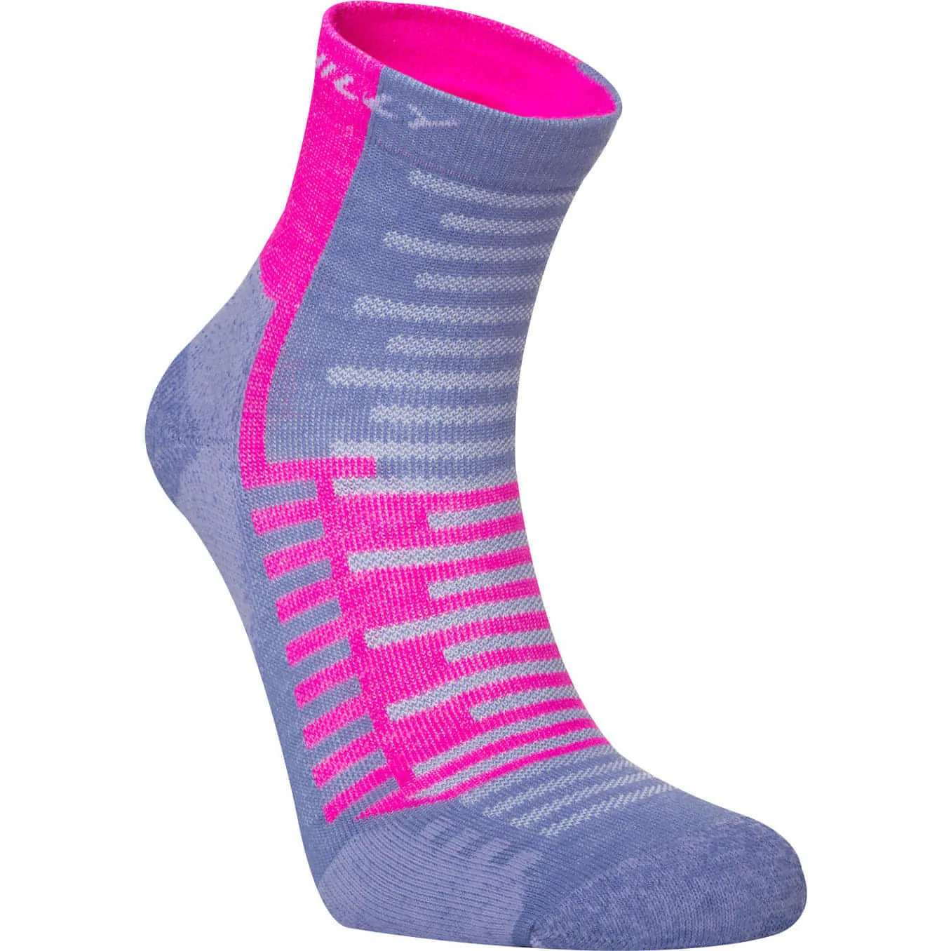 Hilly Active Anklet Running Socks - Purple