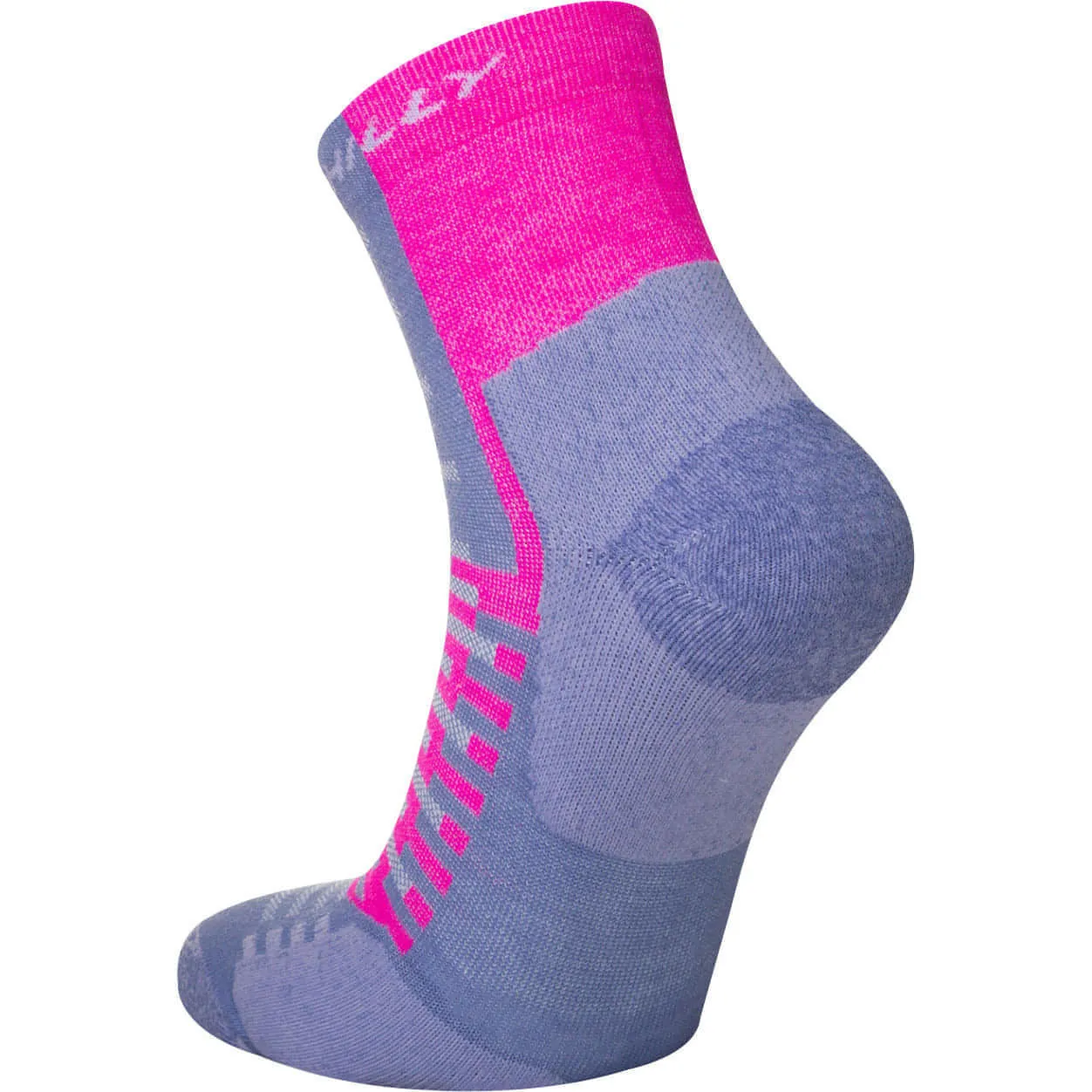 Hilly Active Anklet Running Socks - Purple