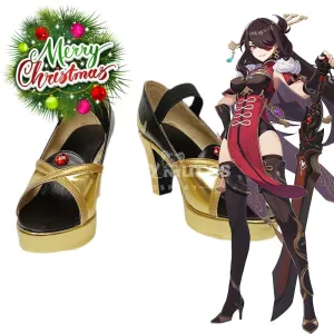 【In Stock】Game Genshin Impact Cosplay Beidou Cosplay Shoes