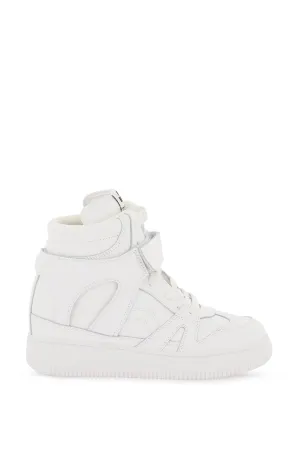 Isabel marant ellyn leather sneakers