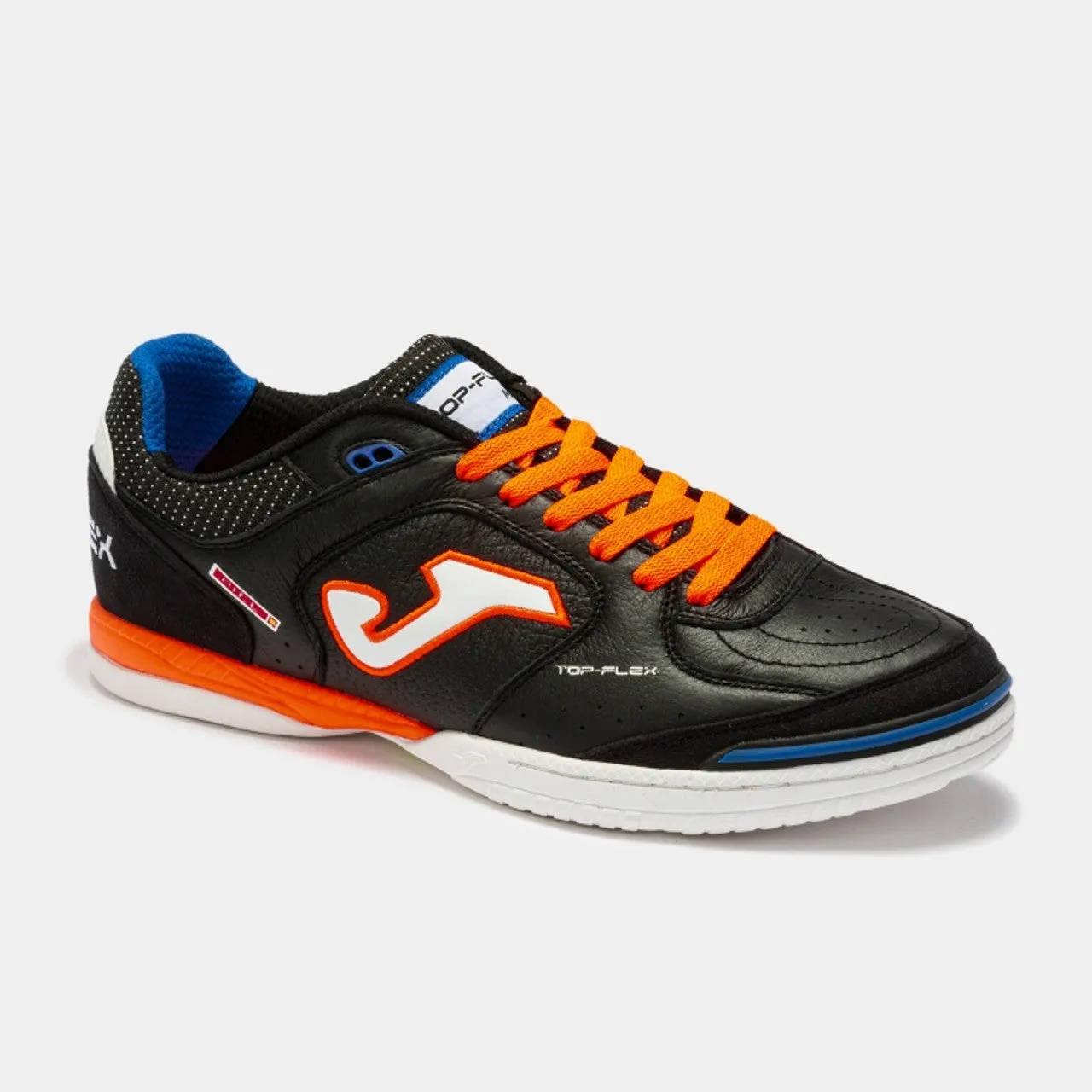 Joma Top Flex Indoor Boots- Black/Orange