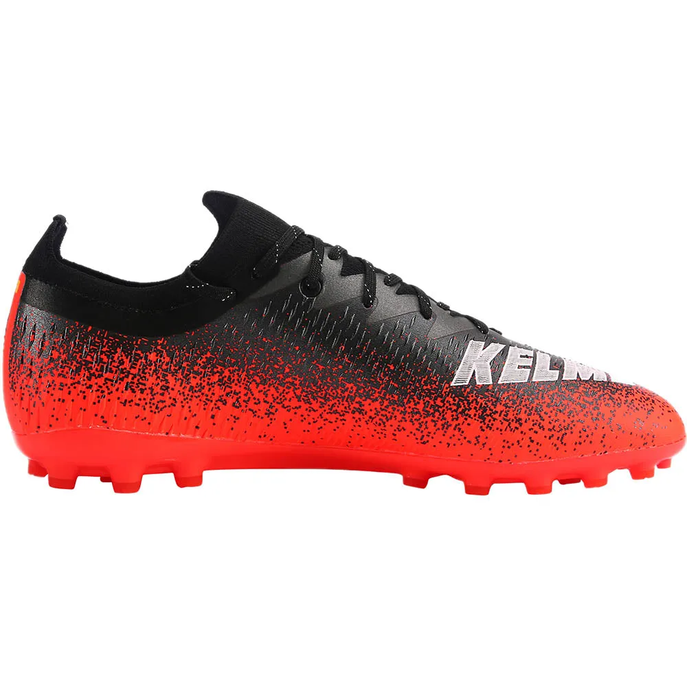 KELME Galactic Sr Football Boot - Black/Neon Orange