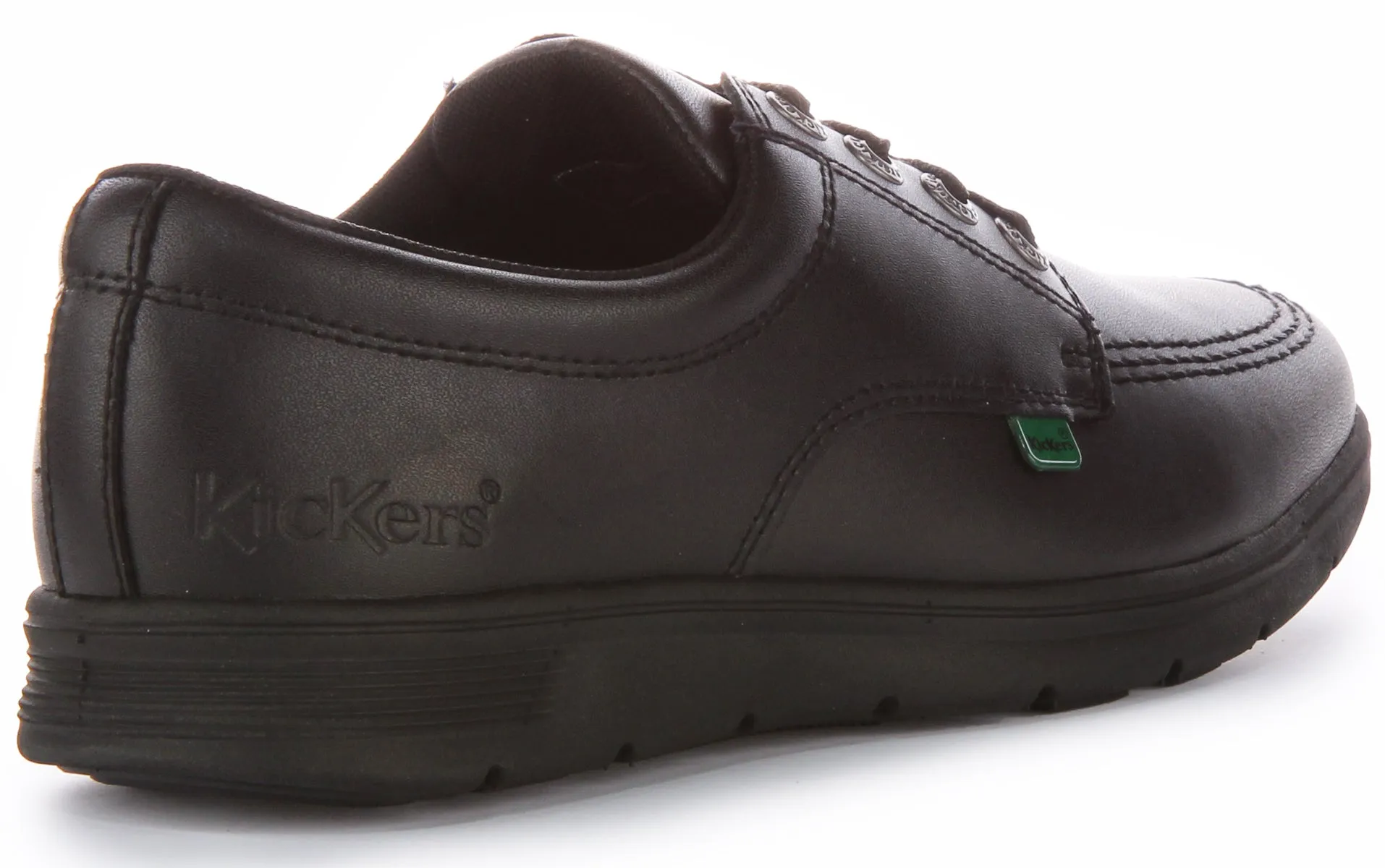 Kickers Kelland Lace Lo In Black For Juniors