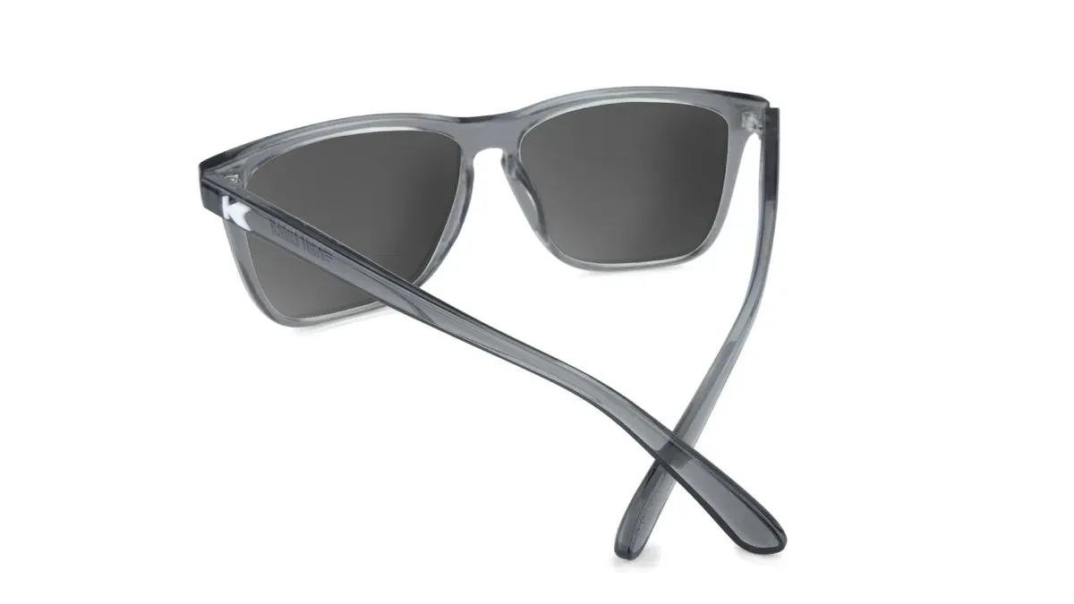 Knockaround Fast Lanes Sport: Clear Grey/Green Moonshine