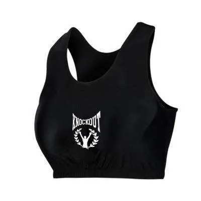 Knockout Sports Bra   Breast Protection Plastic and Textile