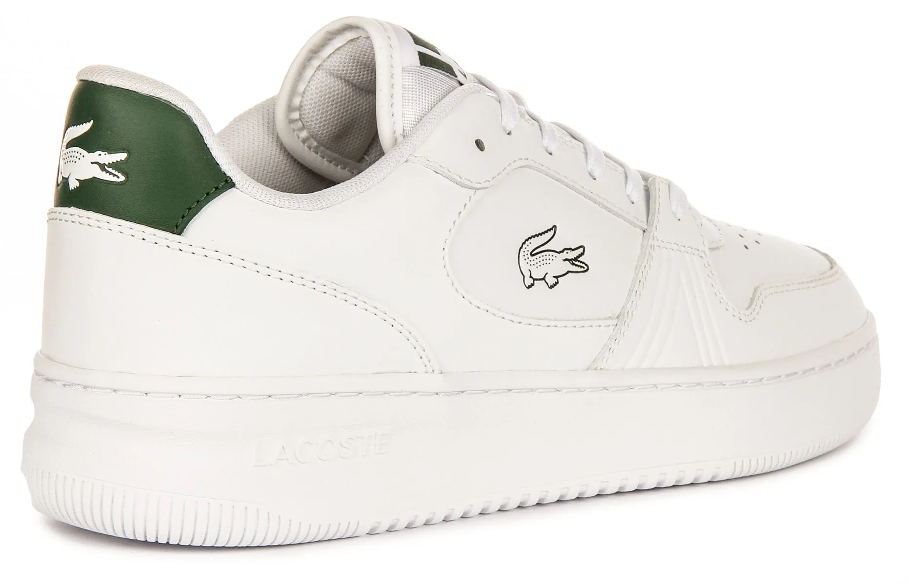 Lacoste L001 St 224 In White Green For Men