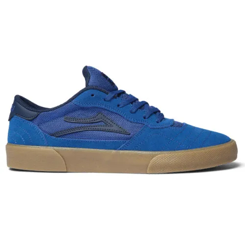 Lakai Cambridge Skate Shoe - Blue/Gum Suede