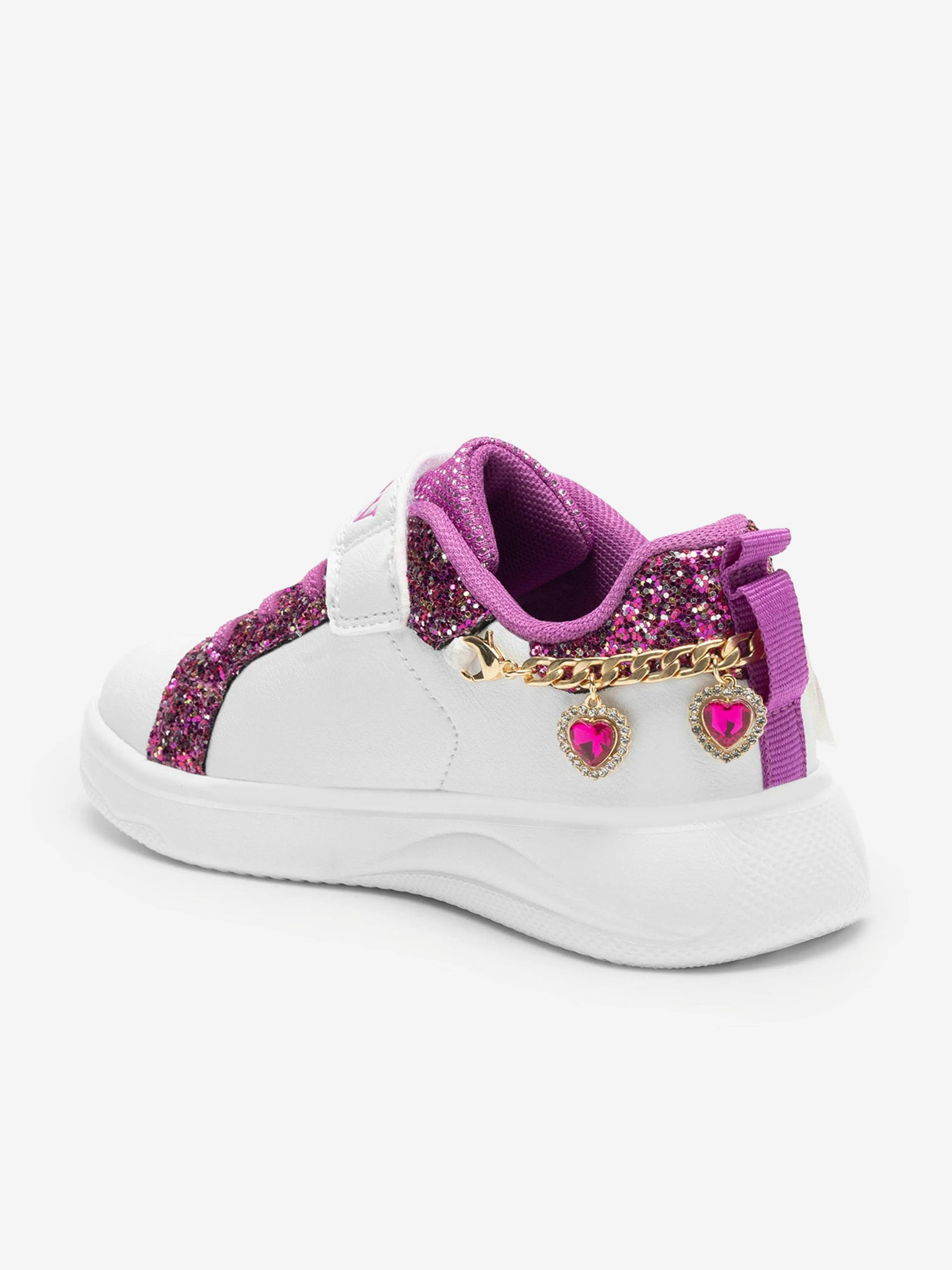 Lelli Kelly Girls Gioiello Chain Bracelet Trainers in White