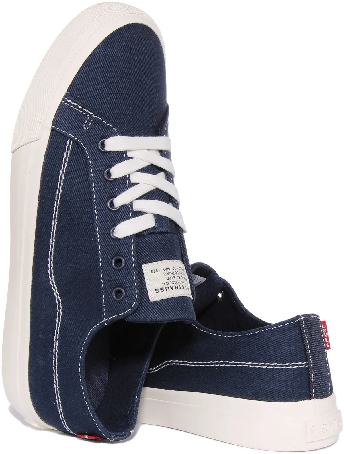 Levi Decon Lace In Navy Blue For Men