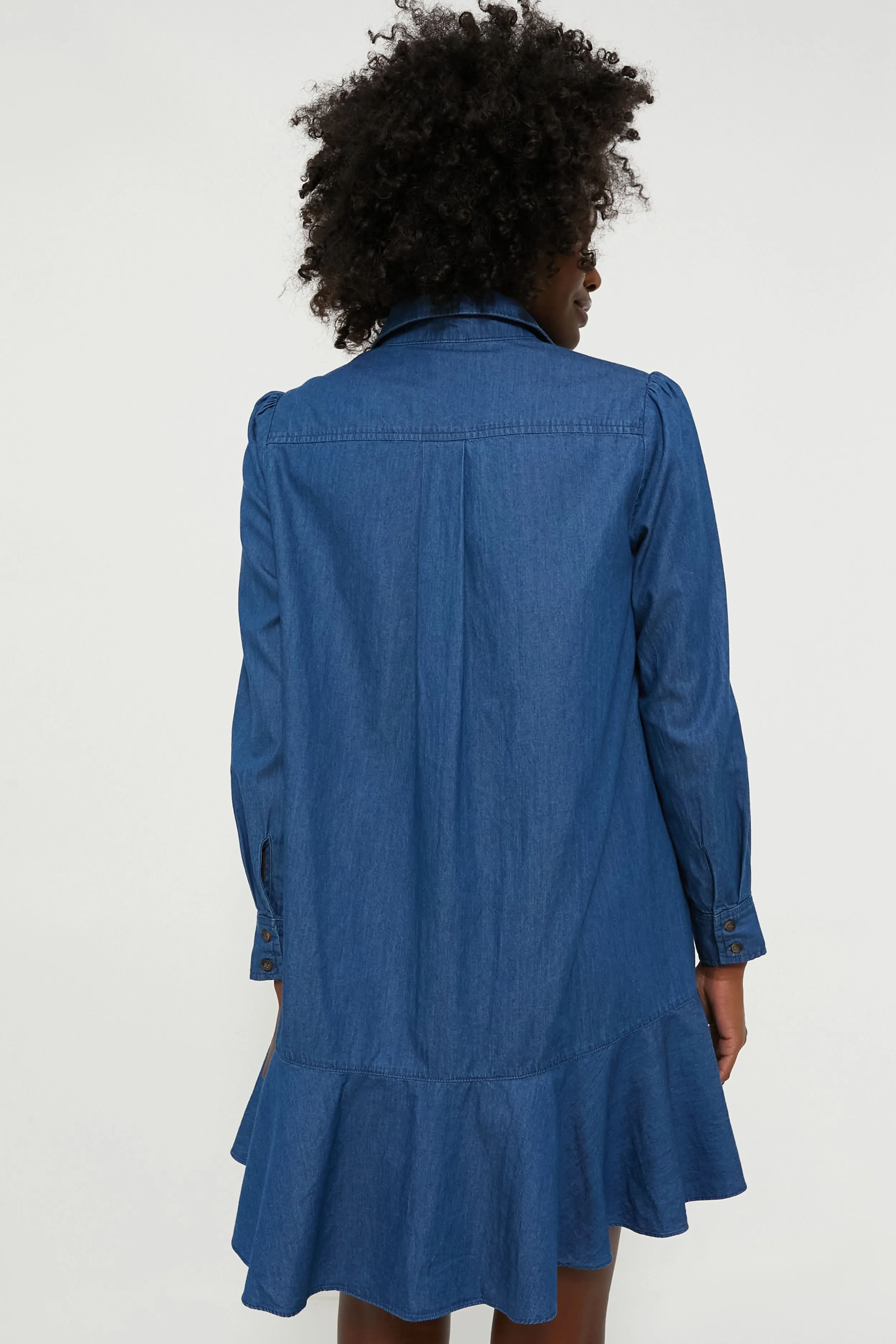 Lightweight Denim Callahan Shirt Dress