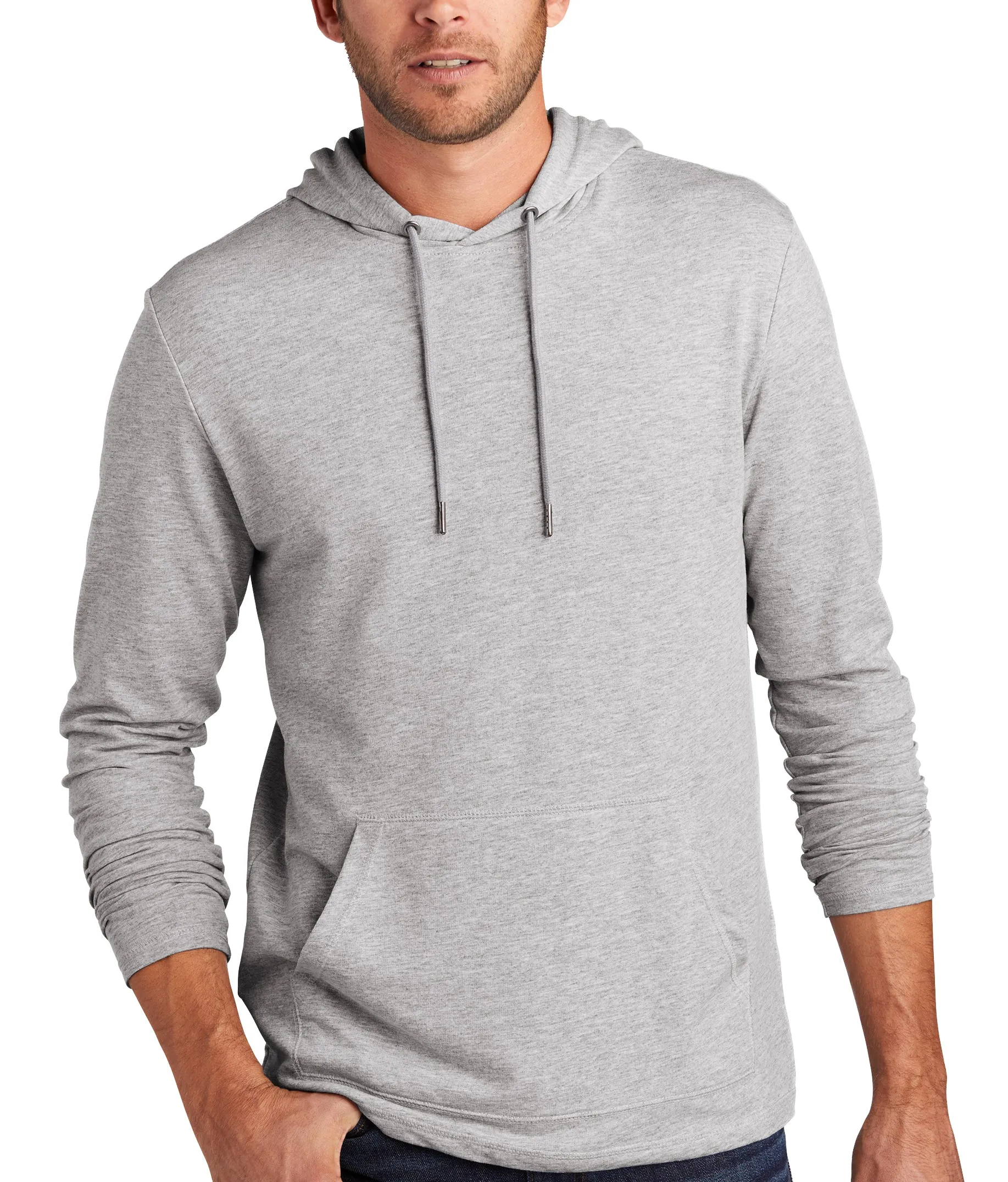 Lightweight French Terry Tee Hoodie 4.5 Ounce Luxury Essential