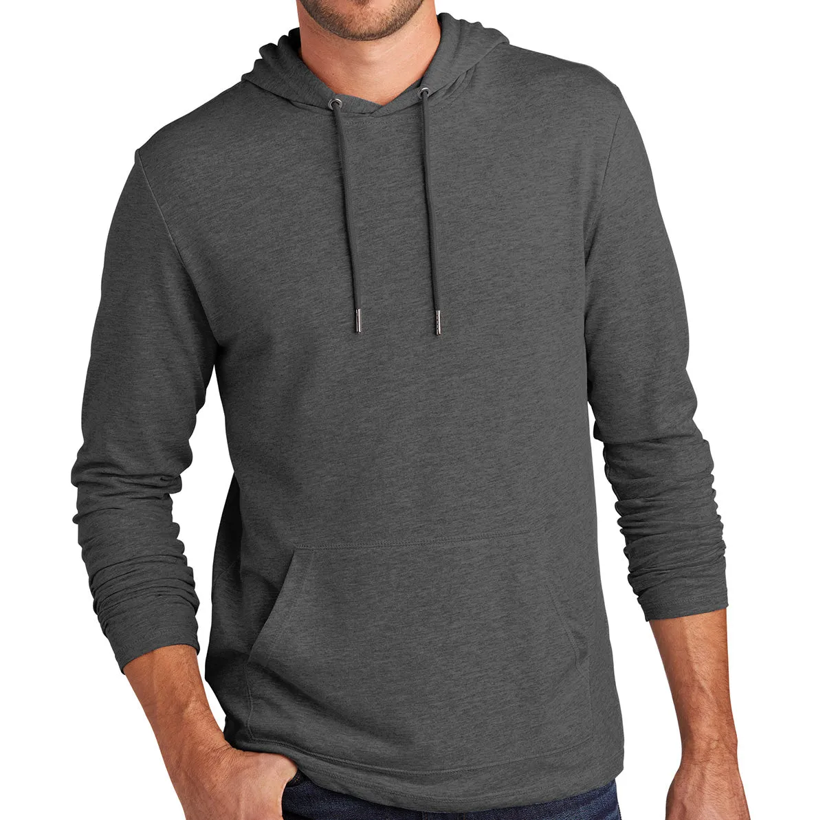 Lightweight French Terry Tee Hoodie 4.5 Ounce Luxury Essential