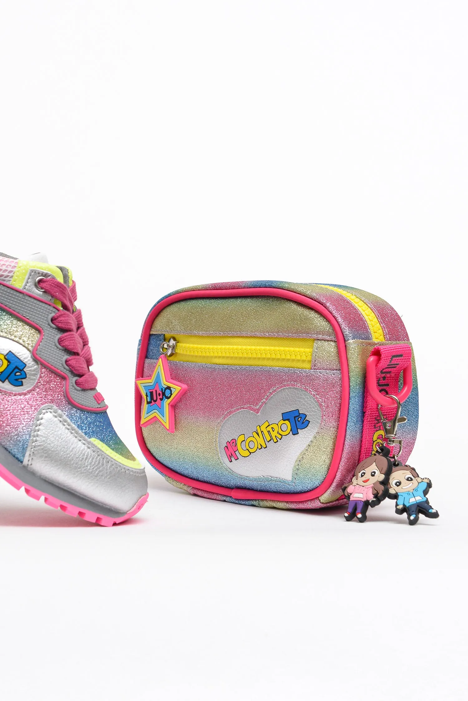 Liu Jo Shoes Sneaker Lacci Multic. pochette Multicolore Bambina