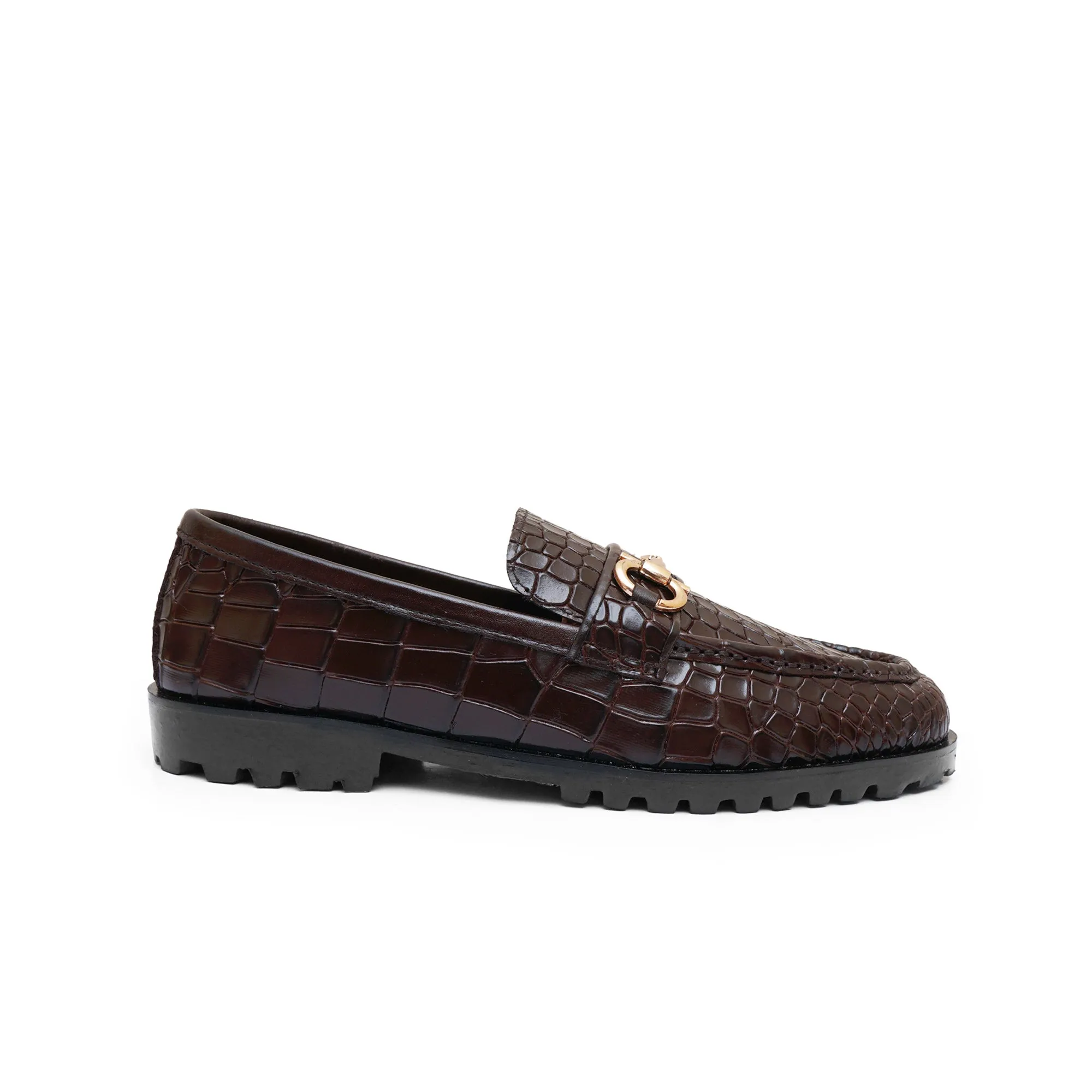 LS Pure Leather Urbanite Chunky Loafers-416