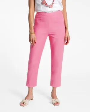 Lucy Pant Solid Cotton Stretch FV Pink