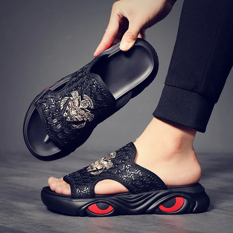 Men Beach Shoes Men's Slippers Fashion Outdoor Casual Beach