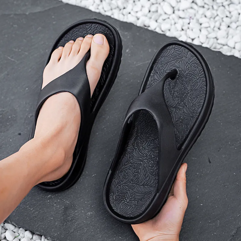 Men Beach Shoes Summer Fashion Slippers Non-Slip Sandals Men