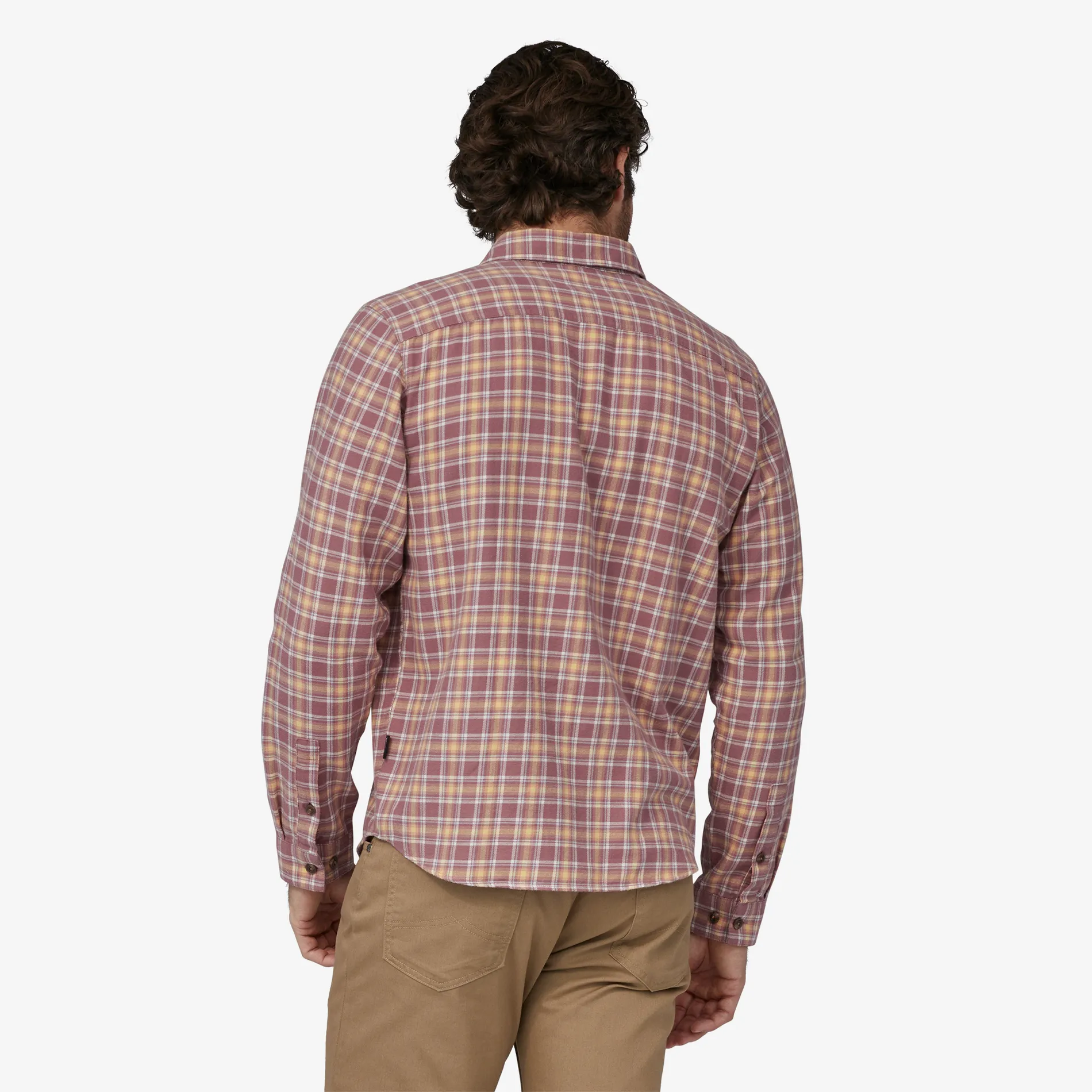 Men's Long-Sleeved Cotton in Conversion Lightweight Fjord Flannel Shirt