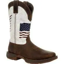 Men's Rebel Brown & White Flag