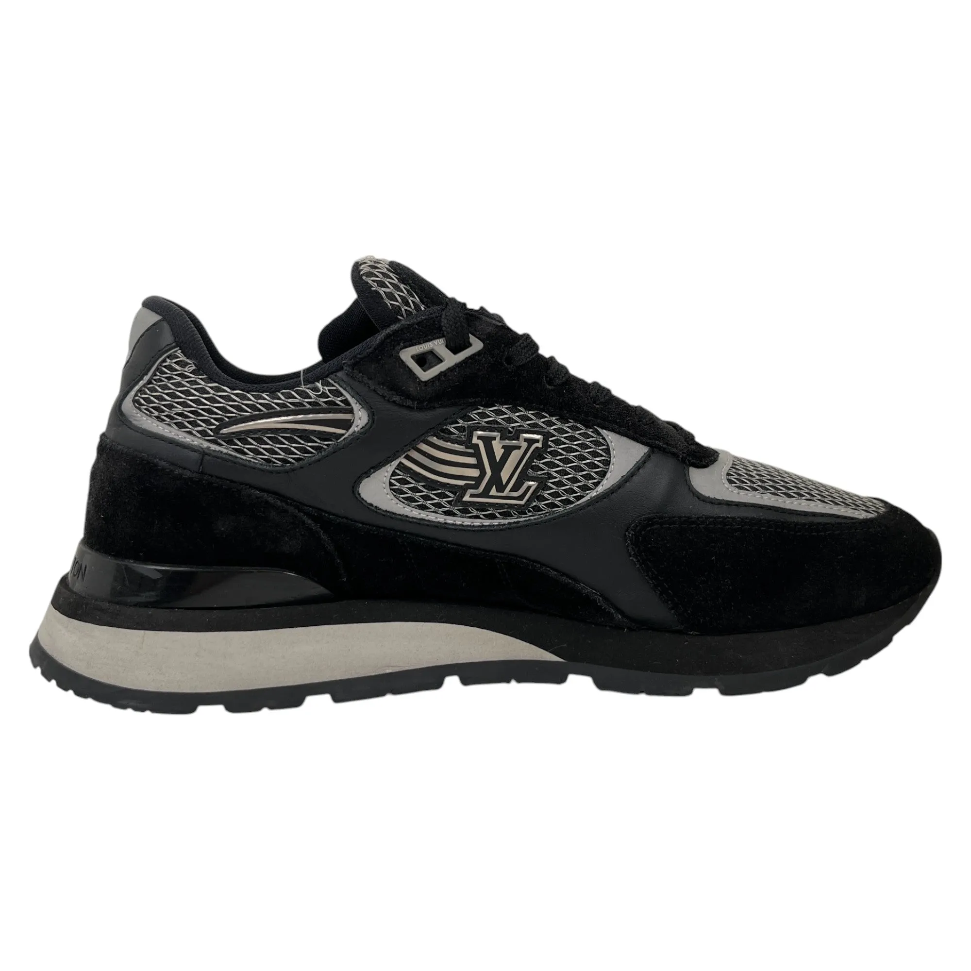 Men's Run Away Low Trainers Black Size EU 40.5 / UK 6.5