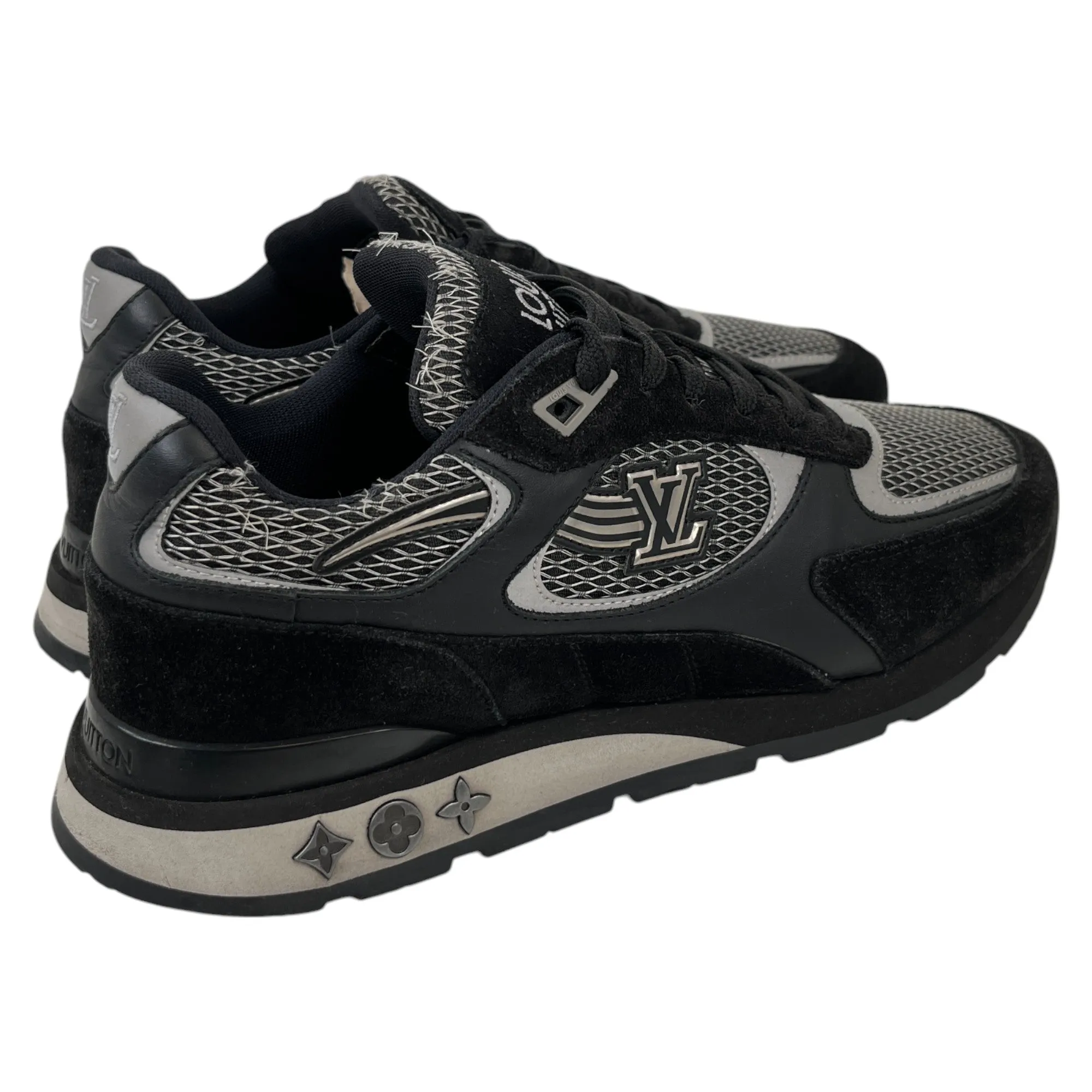 Men's Run Away Low Trainers Black Size EU 40.5 / UK 6.5