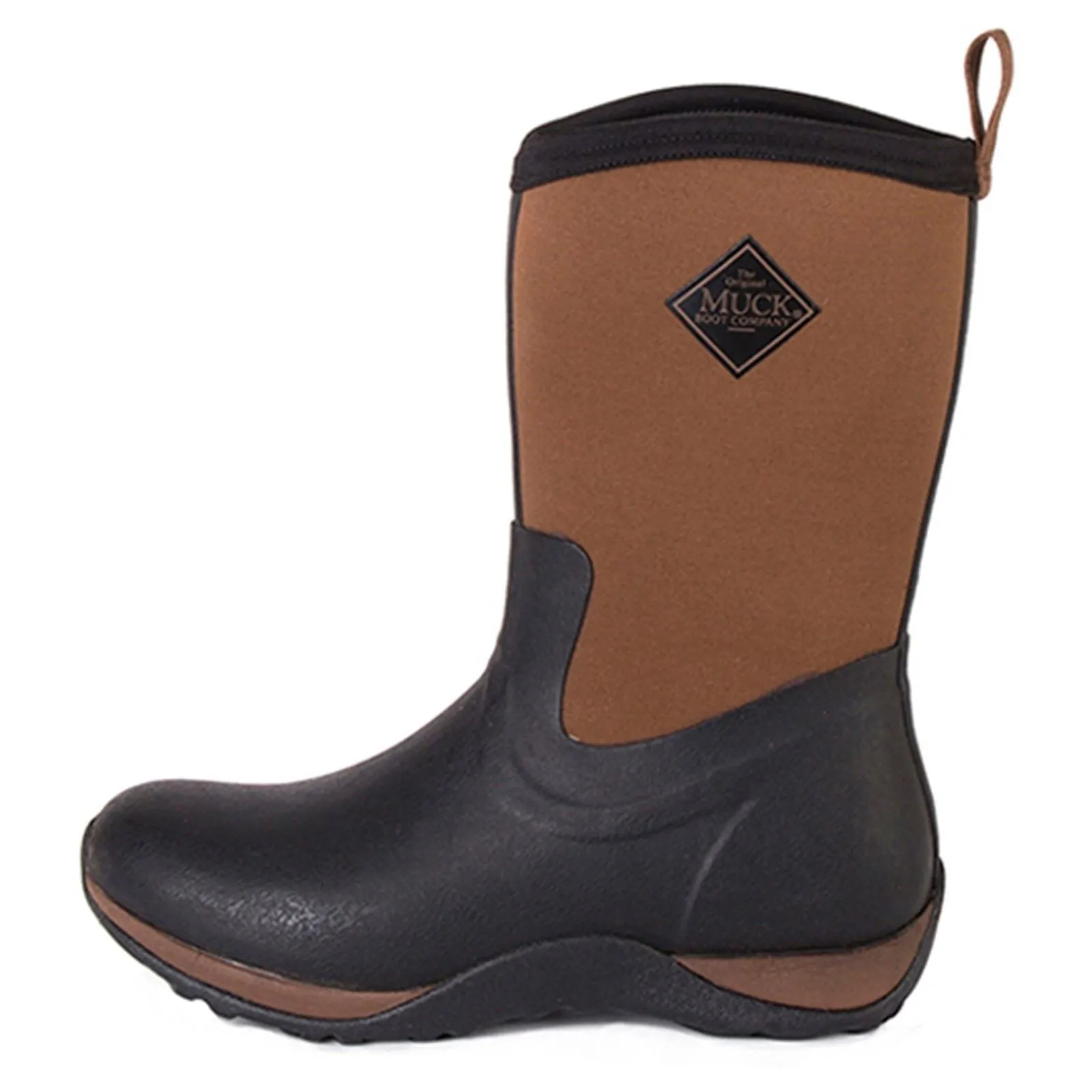 Muck Boots Arctic Weekend Rubber Black/Tan Wellington Boots