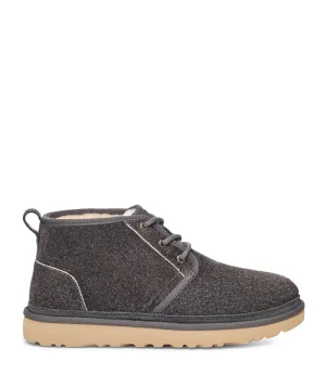 Neumel Shaggy Suede in Dark Grey by UGG