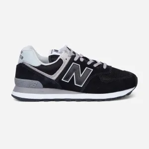 New Balance Men'S Ml574Evb Black Sneakers