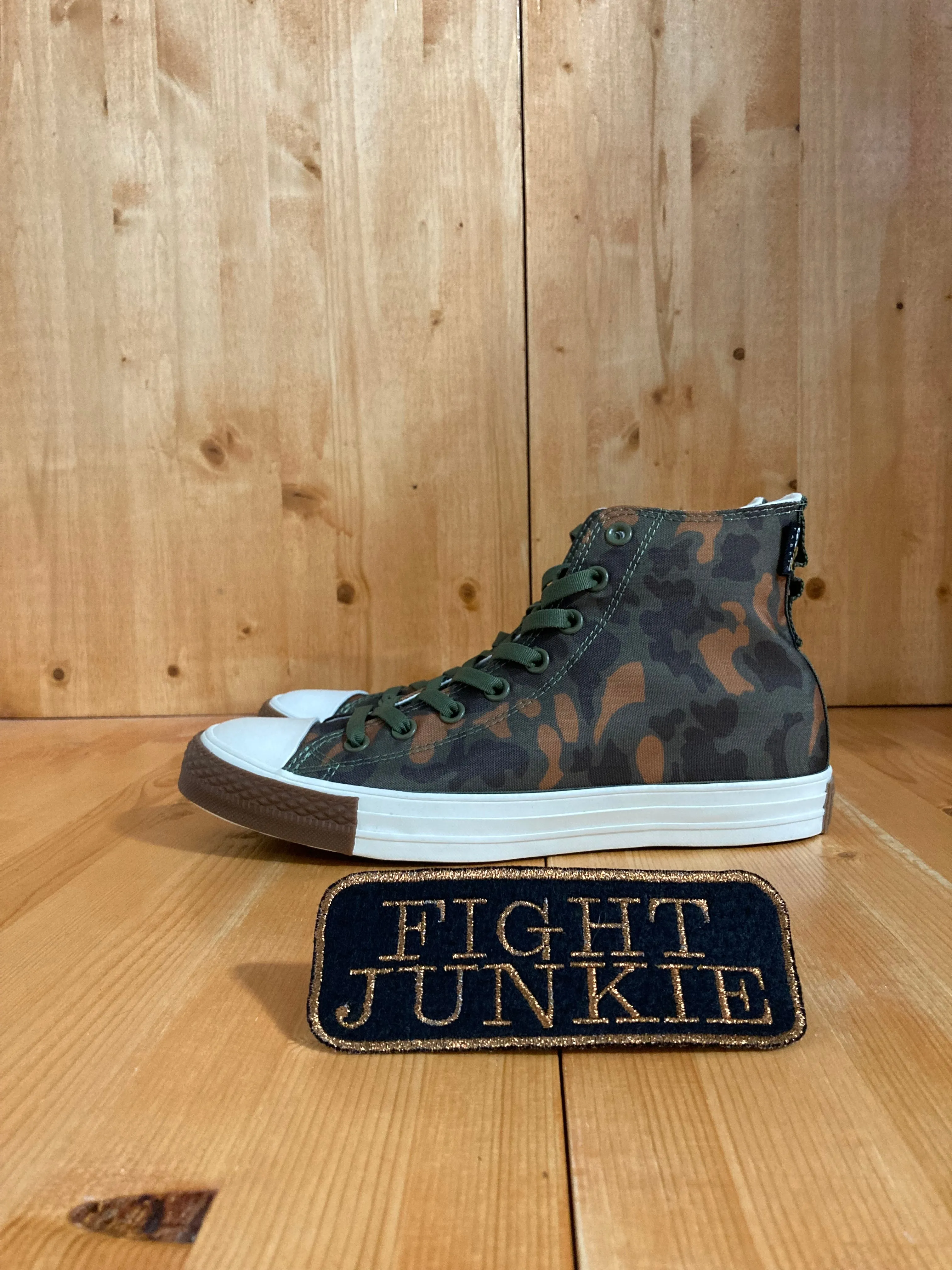 NEW! CONVERSE CTAS HI FIELD SURPLUS Men's Size 9 Cordura Fabric High Top Shoes Sneakers Camo 161429C