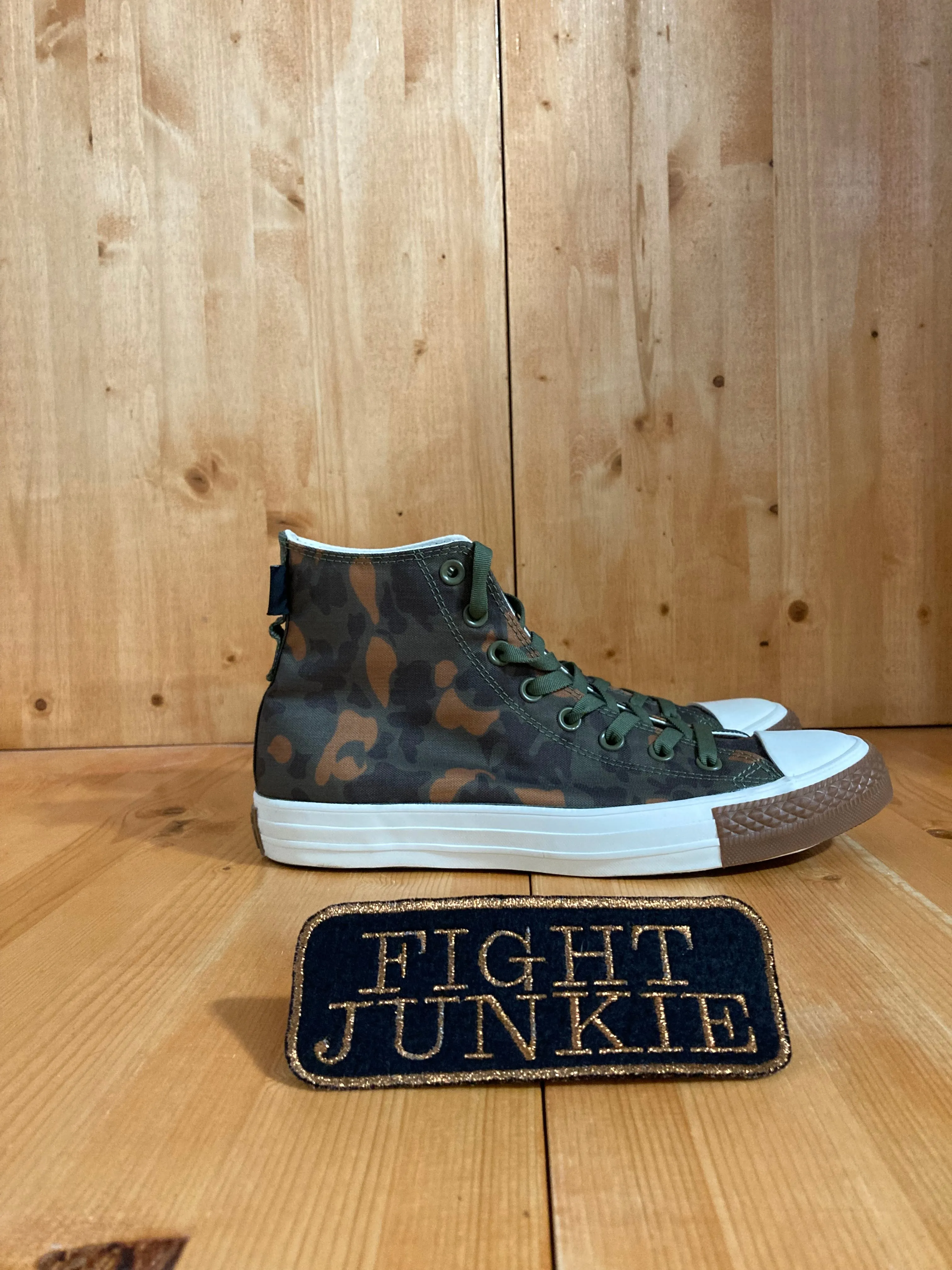 NEW! CONVERSE CTAS HI FIELD SURPLUS Men's Size 9 Cordura Fabric High Top Shoes Sneakers Camo 161429C