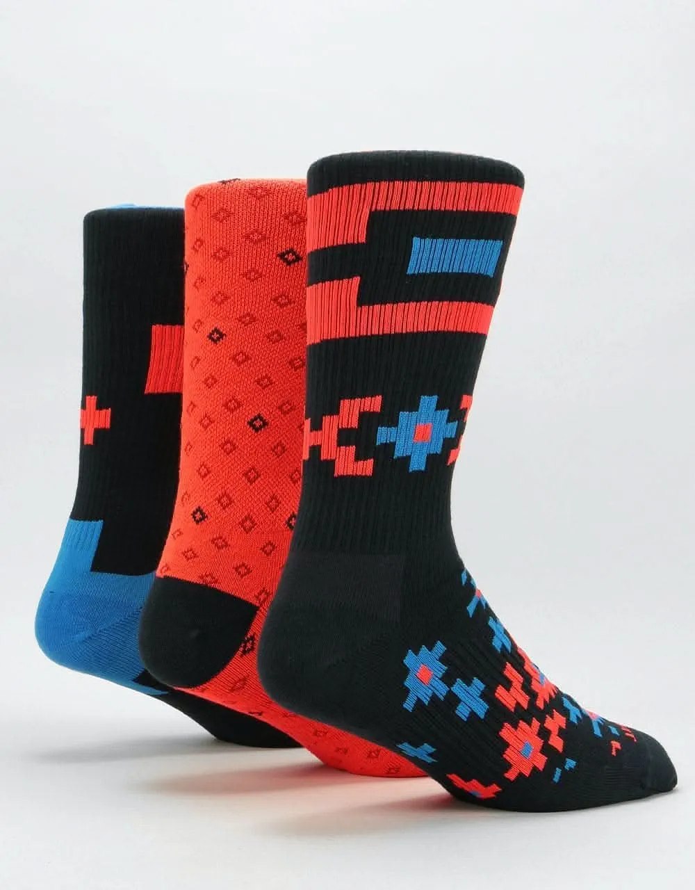 Nike SB Everyday Max Lightweight Crew Socks - Multi