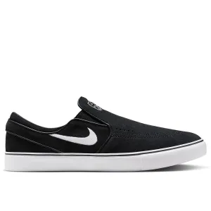 Nike SB - Janoski  Slip On Shoes Black/White