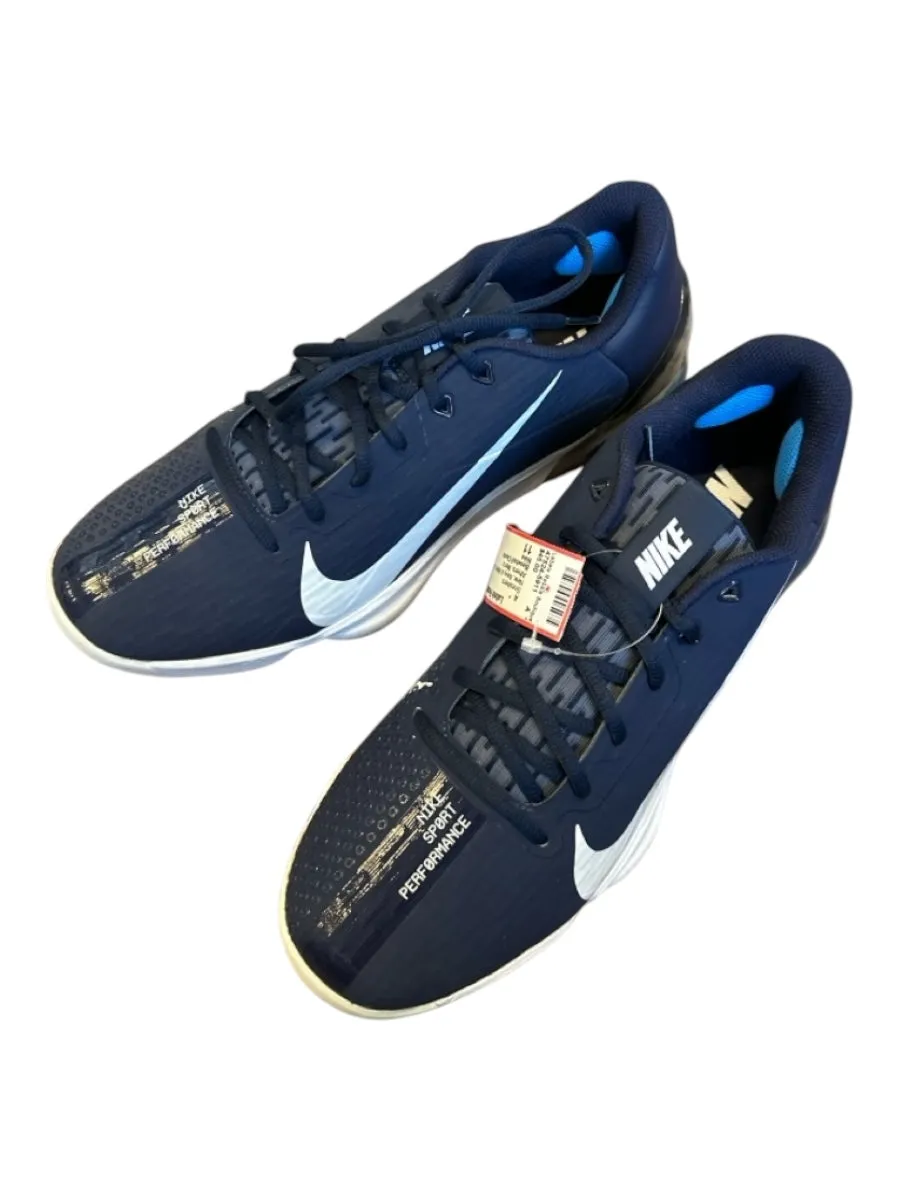 Nike Shoe Size 11 New Navy & White Canvas Baseball Men's Sneakers