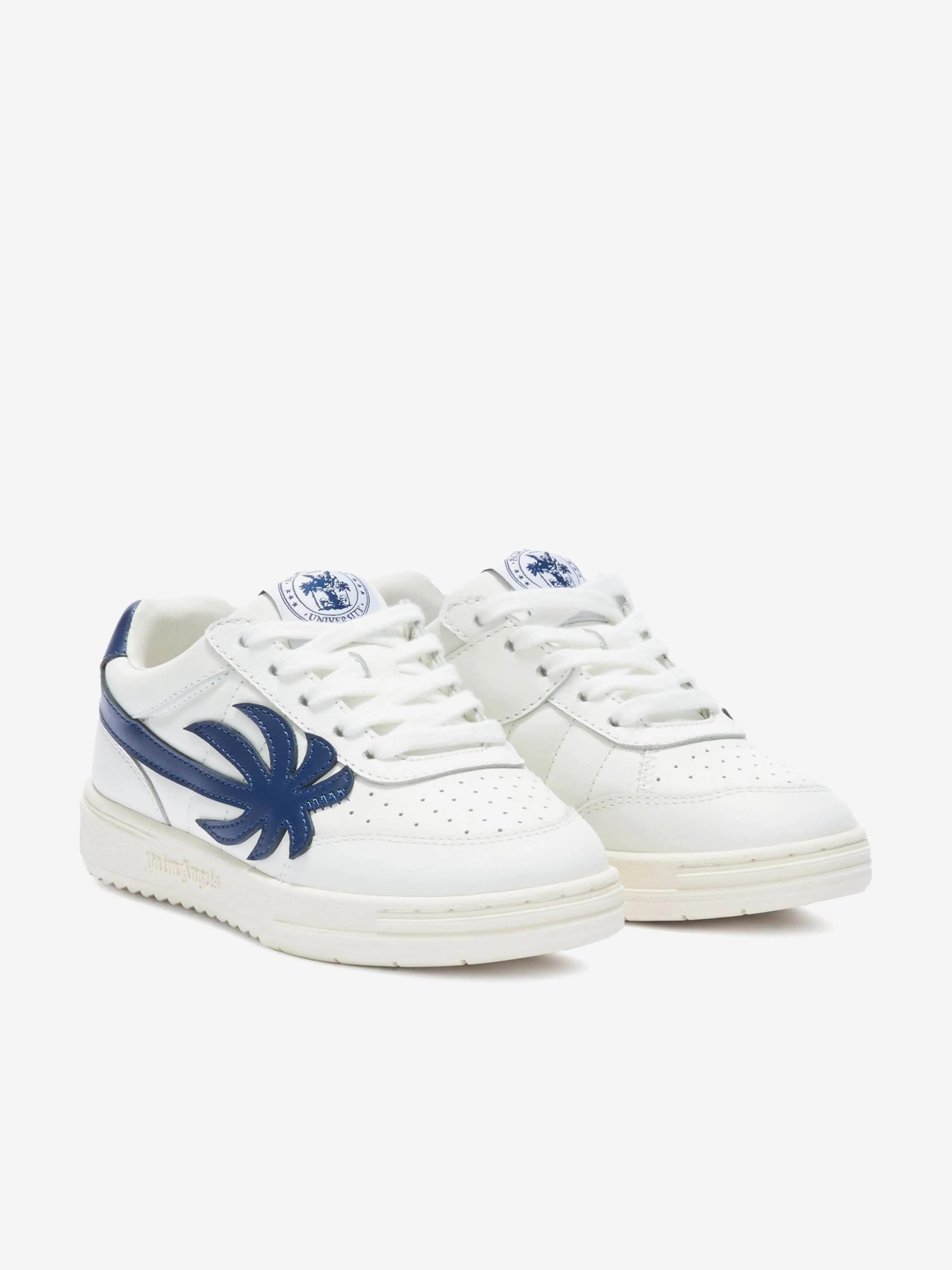 Palm Angels Boys Palm Beach University Trainers in White