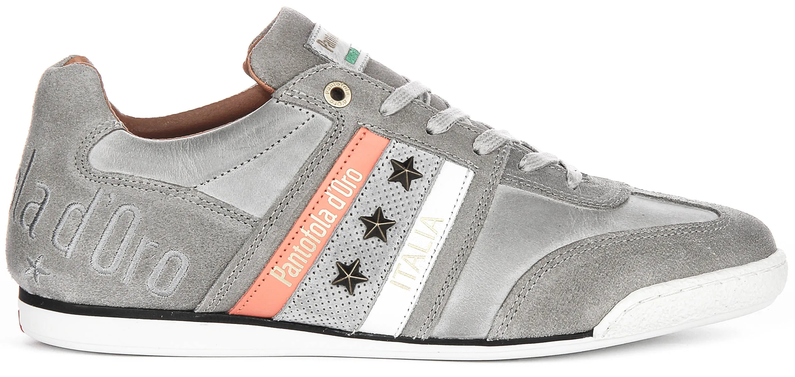 Pantofola D'Oro Imola L Stars In Grey For Men