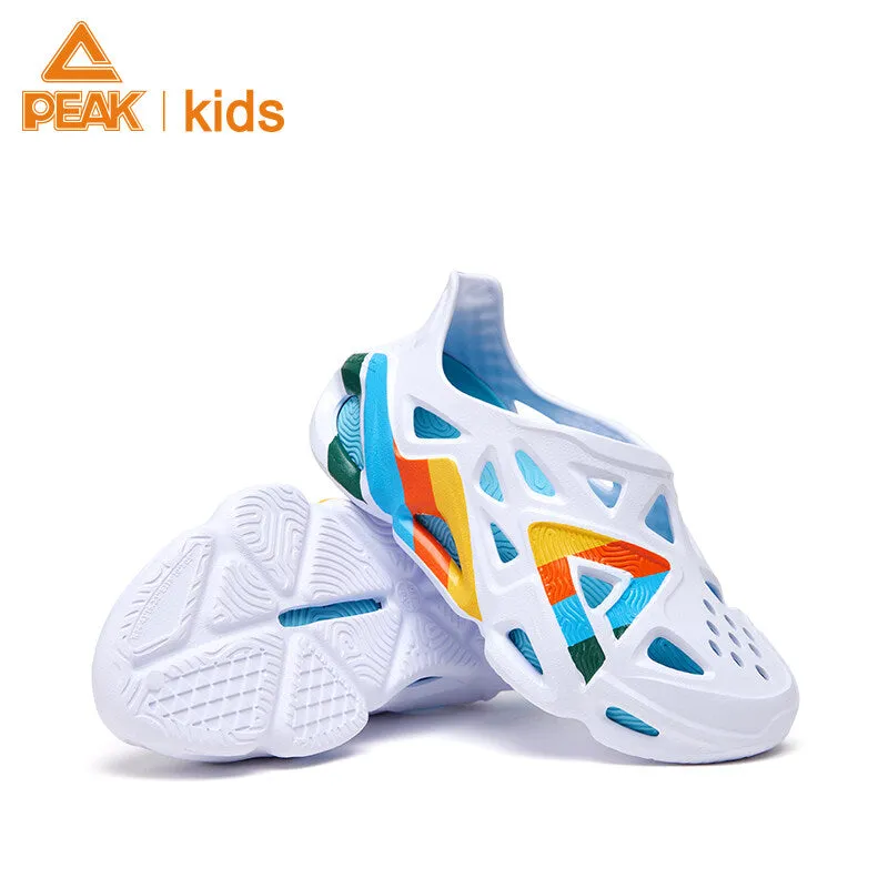 Peak Taichi Sandals Fashion Breathable Hole Shoes Unisex Casual Outdoor Beach Shoes Lightweight Sport Sandals EKT2297L