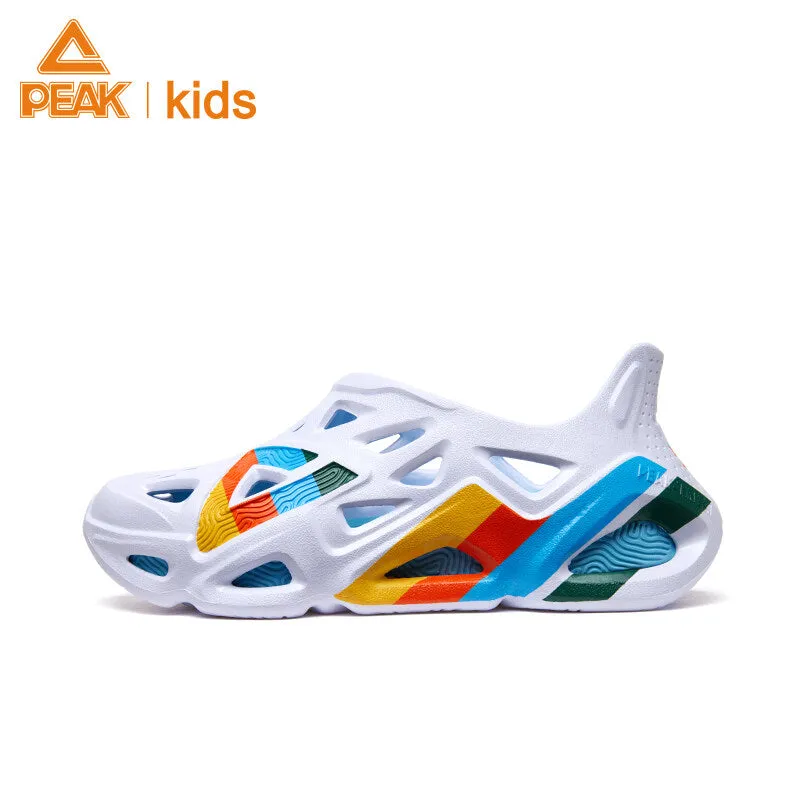 Peak Taichi Sandals Fashion Breathable Hole Shoes Unisex Casual Outdoor Beach Shoes Lightweight Sport Sandals EKT2297L