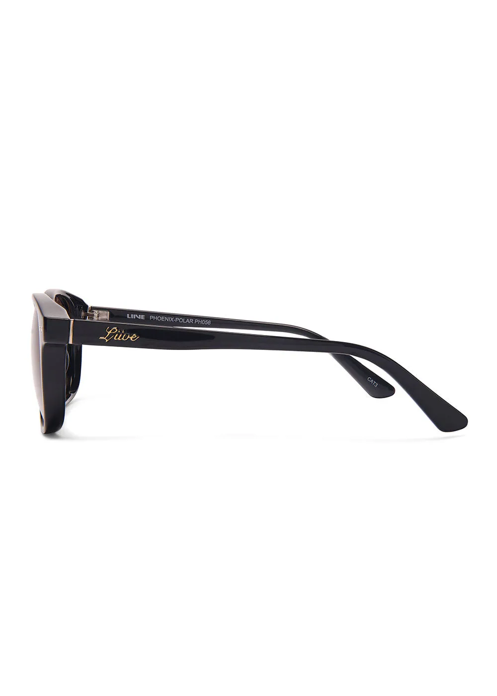 Phoenix - Polarised Black Sunglasses