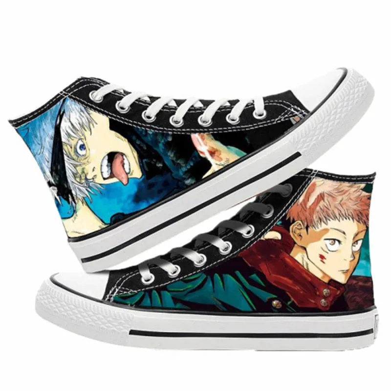 Printed Canvas Sneakers Jujutsu Kaisen Set-2 (Variants Available)