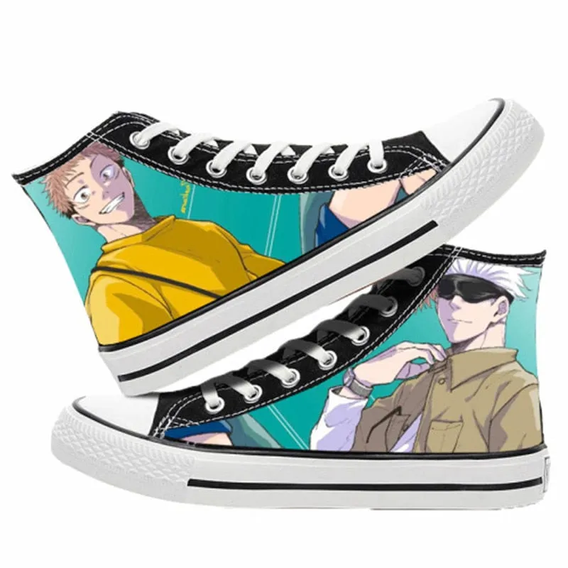 Printed Canvas Sneakers Jujutsu Kaisen Set-2 (Variants Available)