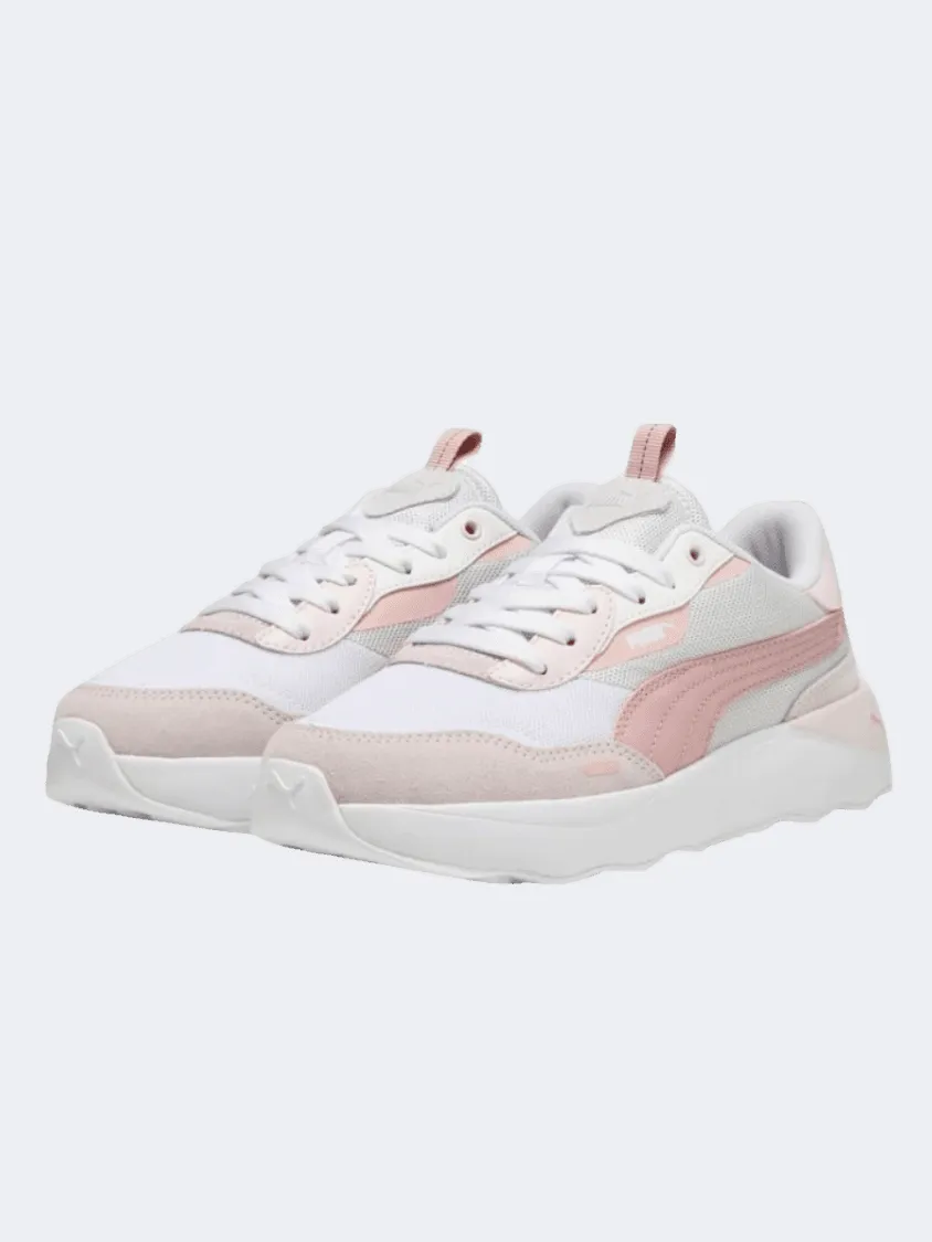 Puma Runtamed Platform Women Lifestyle Shoes Feather Grey/Pink