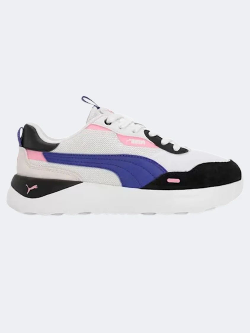 Puma Runtamed Platform Women Lifestyle Shoes White/Lapis/Mauved